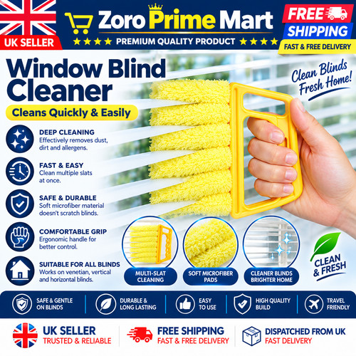 Brush venetian blind cleaner - 7,