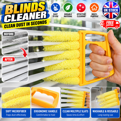 Brush venetian blind cleaner - 7,
