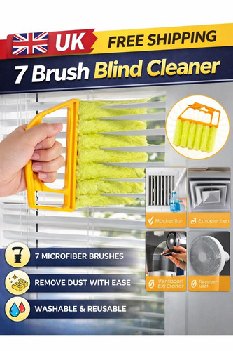 Brush venetian blind cleaner - blind,